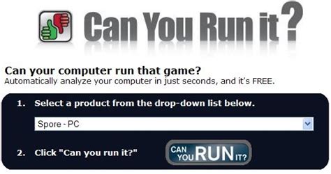 Can You Run It Online Tool .